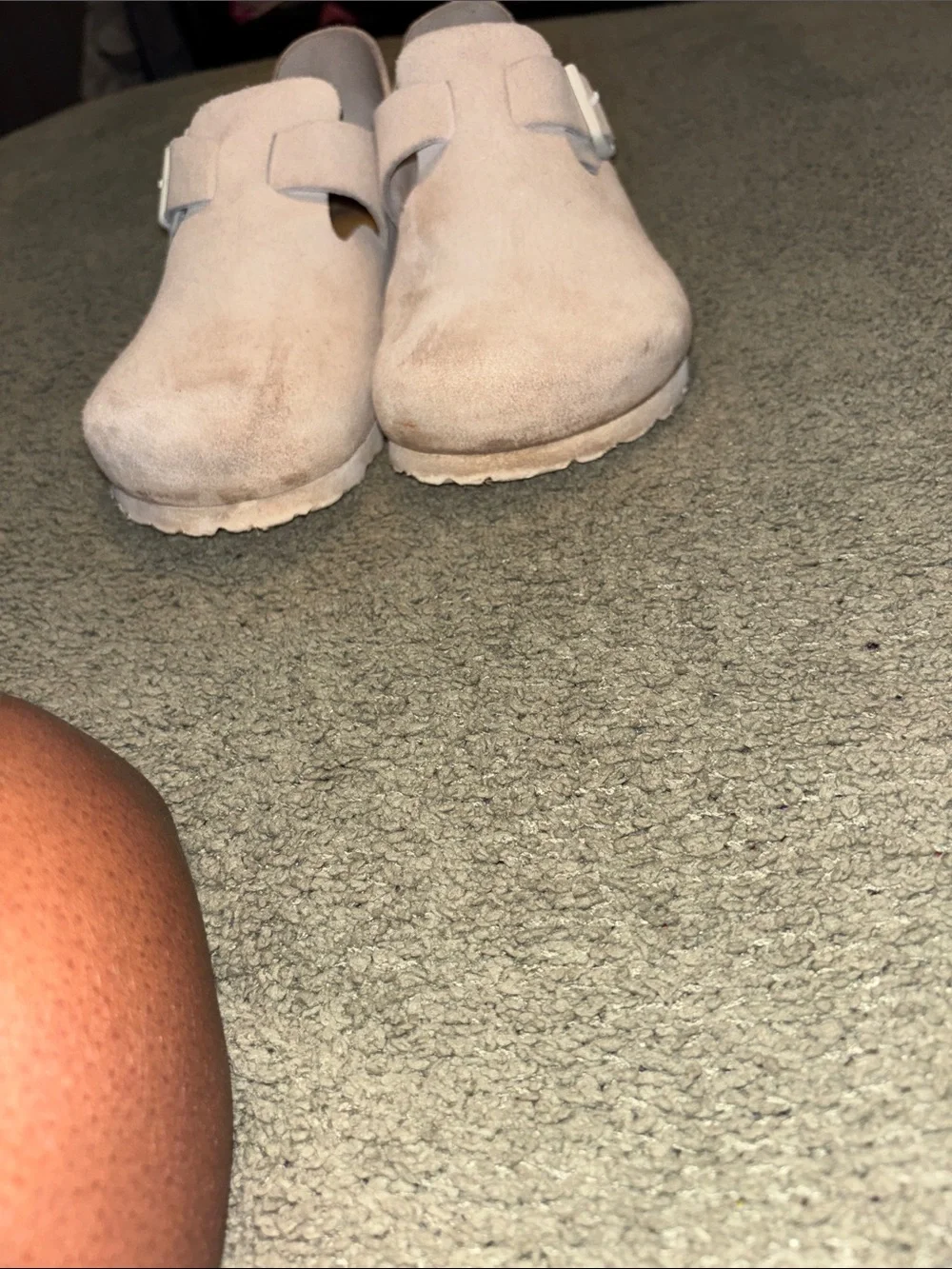 Birkenstock woman Suede Mary Jane Moccasins - Blush